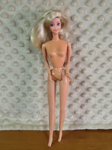 Boneca barbie estrela mãos flexíveis para restauro