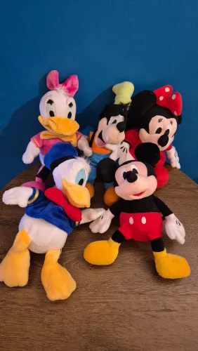Kit 5 personagens Disney
