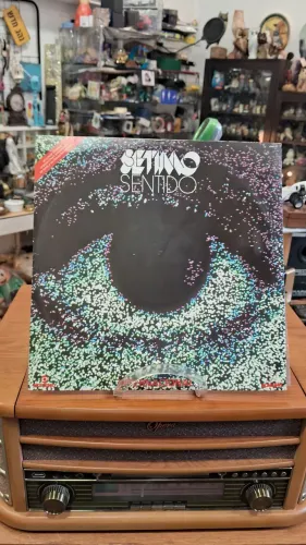 Lp vinil trilha sonora internacional da novela brasileira "Sétimo Sentido"