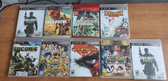 LOTE DE JOGOS PS3 | Jogos Novos| Todos Testados