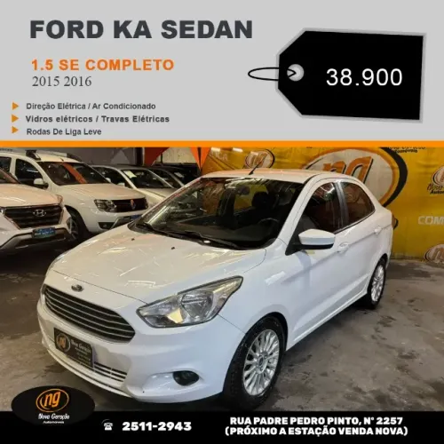 Ford KA+ Sedan 1.5 16V Flex 4P 2016