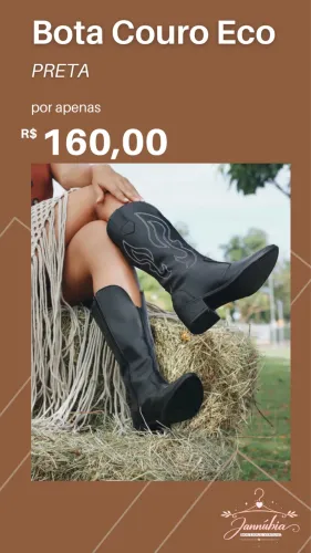 Bota Country Western Feminina Texana ( ÚLTIMAS UNIDADES )
