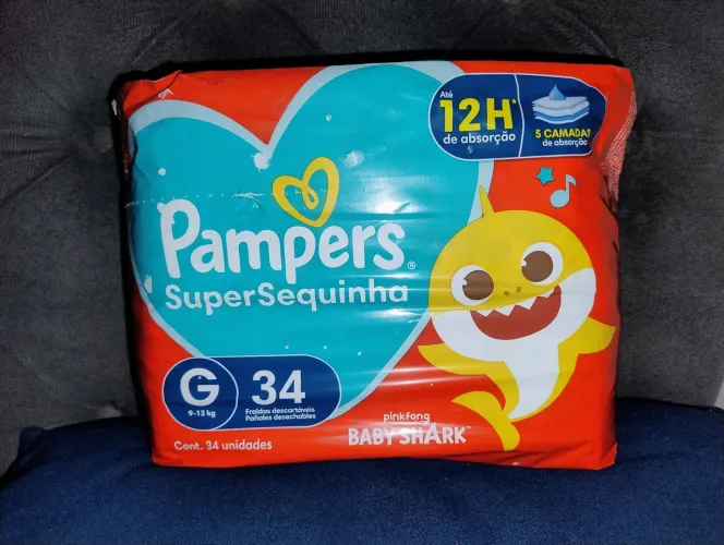 Fraldas Pampers G