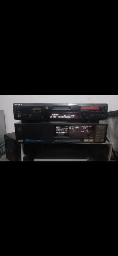 MD SONY MJE 630 USOU P OUVIR RARAS MÚSICAS ,NUNCA A TRABALHO