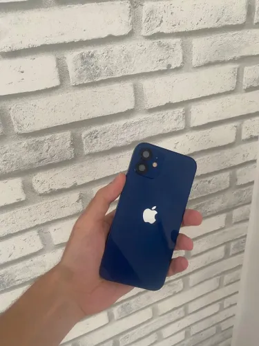 IPHONE 12 AZUL + CAPINHA E CARREGADOR