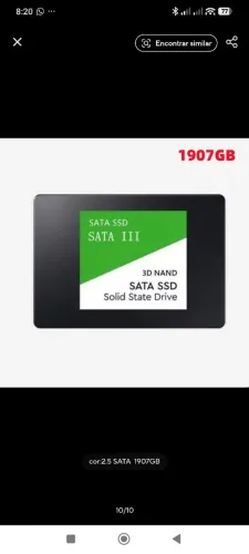 HD SSD 1tera 2.5 polegadas 