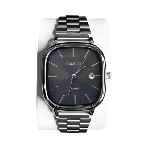 Relógio Casio vintage A138 prata preto novo 