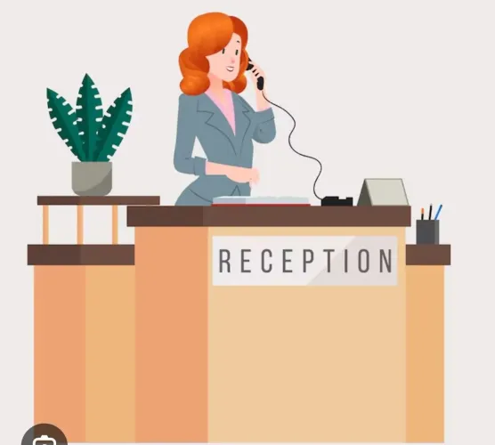 RECEPCIONISTA FEMININA para CONSULTÓRIO MÉDICO