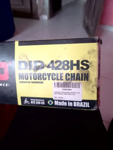 Corrente fazer 250 sem retentor 