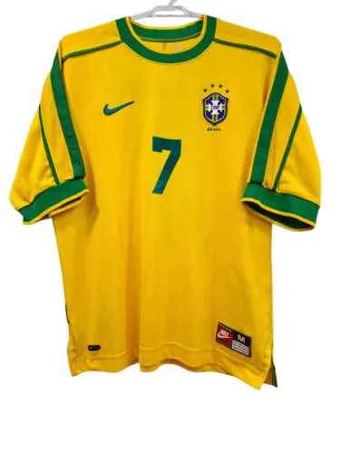 Camisa Seleção Brasileira Original 1998 #7 Giovanni