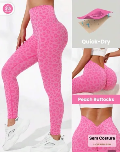 Calça legging academia Shein P