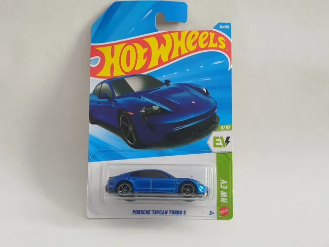 Miniatura Hot wheels - Porsche Taycan Turbo S - 1/64