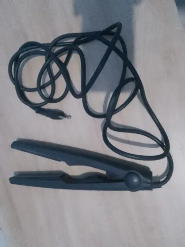 Prancha de cabelo profissional cor preto 127v 110v