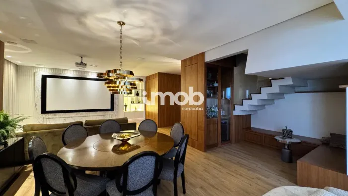 Belíssima Cobertura Duplex Mobiliada no Campolim