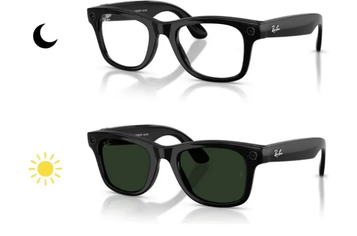 Vendo Rayban meta wayfarer transition