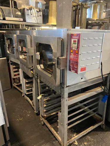 Forno turbo tedesco c/ vapor elétrico ou a gás 