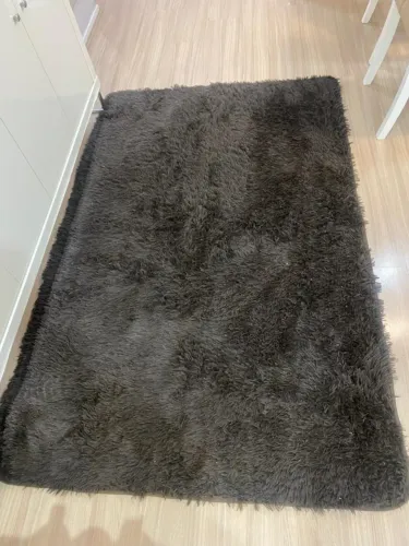 TAPETE TEXFINE 2M X 1,3M MARROM ESCURO