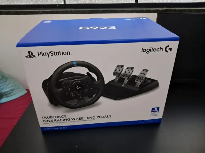 Logitech G923 Lacrado | Volante Gamer Novo na Caixa