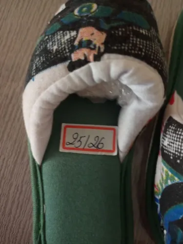 Chinelo de pano infantil 25/26