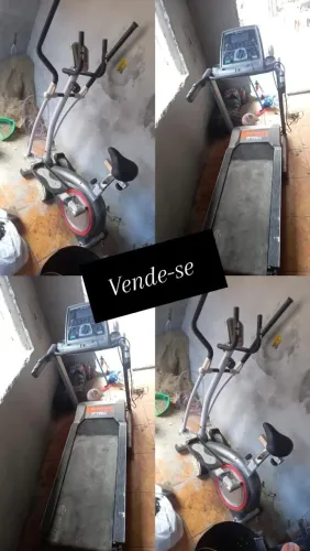 Esteira e bicicleta elétrica 