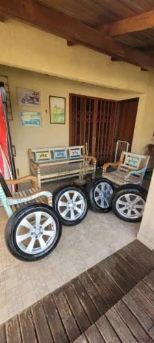 Jogo rodas Mercedes C180 C200 aro 16 furação 5x112