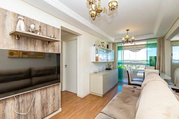 Apartamento com 2 dormitórios para venda, 59 m² - Capão Raso - Curitiba/PR
