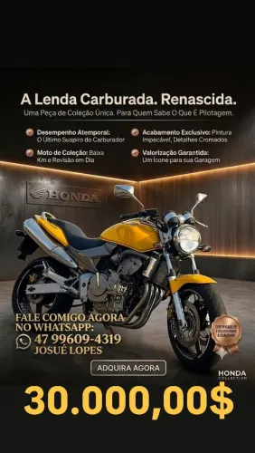 Hornet carburada 2006