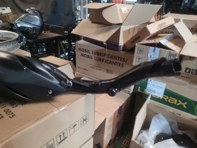escapamento original honda xre300