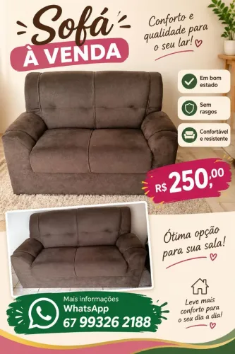 Sofá 2 lugares