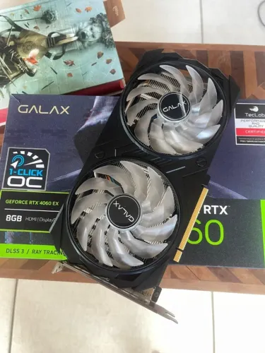 Placa de video Geforce Rtx 4060 Galax - com NF