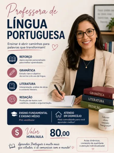 Aula particular Português 