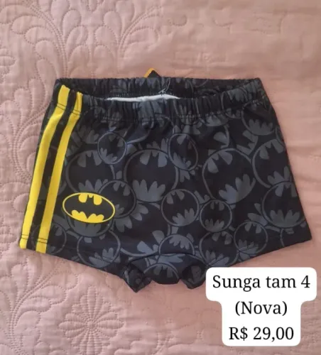 Sunga Batman infantil