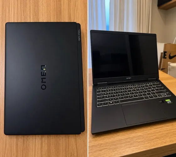 Notebook Hp OLED 3k 120hz rtx4070