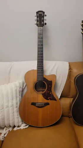 Violão Yamaha ac3m com case - takamine crafter tagima taylor