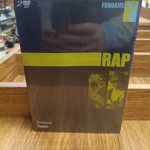 DVD DUPLO RAP EMINEM E TUPAC