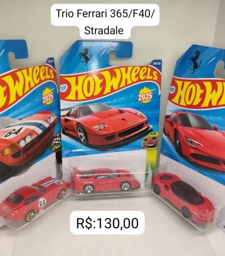 Hot Wheels Trio Ferrari