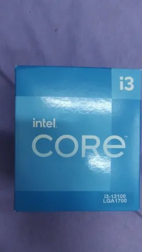 Processador Intel core i3 12100 lacrado - com vídeo integrado lga 1700