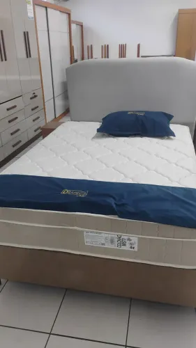 Cama de casal produto de alta qualidade com garantia de fábrica