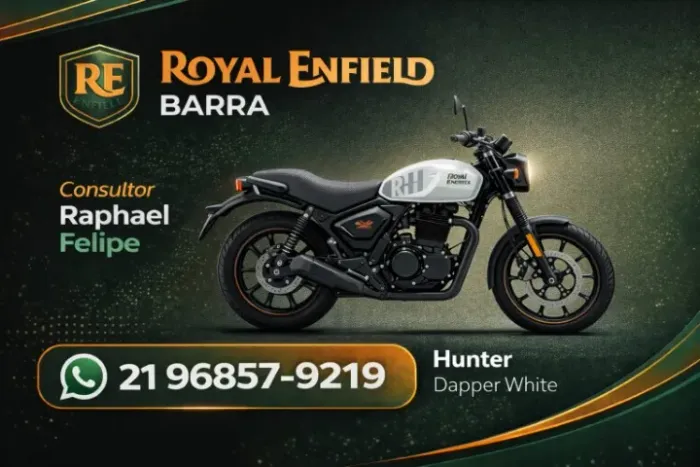 /// HUNTER DAPPER ABS 350CC 25/26 0KM \\\ RAPHAEL FELIPE 2 1 9 6 8 5 7 9 2 1 9