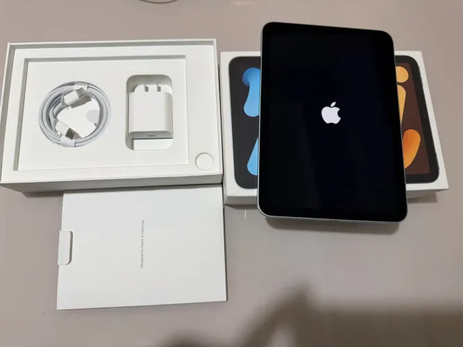 iPad mini (A17 Pro) 128GB Wi-Fi - Completo na Caixa - Garantia Apple até Fev/2027