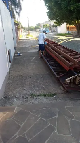 Estrutura de ferro!