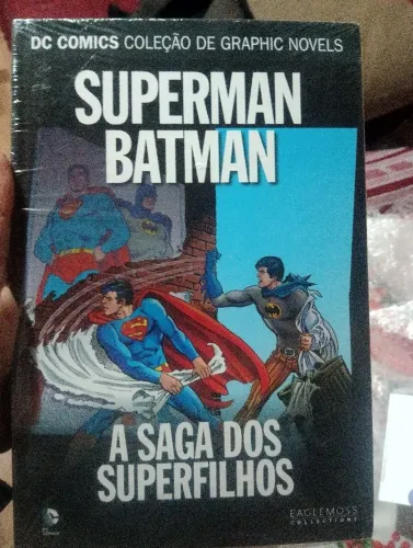 Hq Superman e Batman: A Saga Dos Super-Filhos DC Graphic Novels (lacrada)