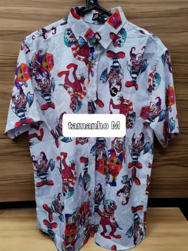 Camisa social de botão