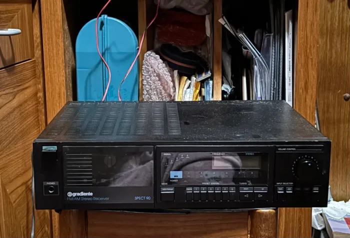 receiver gradiente spect 90 funcionando | vintage