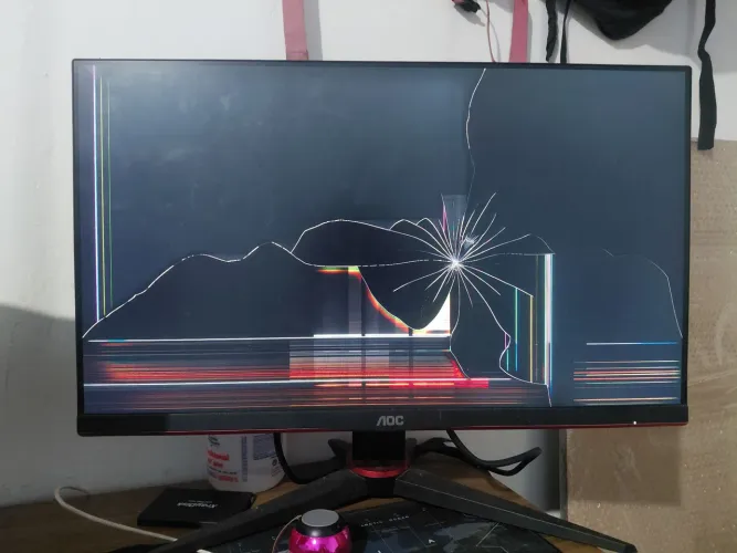 Monitor Aoc Com Defeito