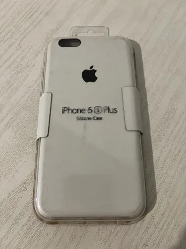 Capa Branca original Apple para iPhone 6s Plus 