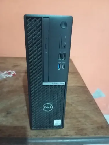 CPU Dell optplex 7080 com placa Intel ultra 630 Sem SSD Seminovo