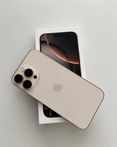 iPhone 16 pro Max gold