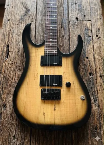 Guitarra Ibanez e Pedaleira