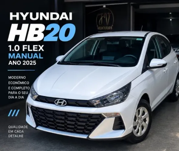 Hyundai HB20 Comfort Plus 1.0 Flex 12V Mec. 2025